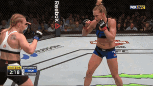 Ronda Rousey and Holly Holm fail to safely close the distance