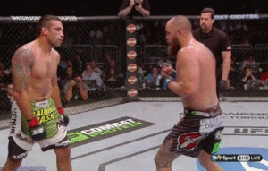 Fabricio Werdum Mocks and Attacks Travis Browne